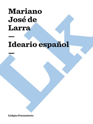 cover image of Ideario español
